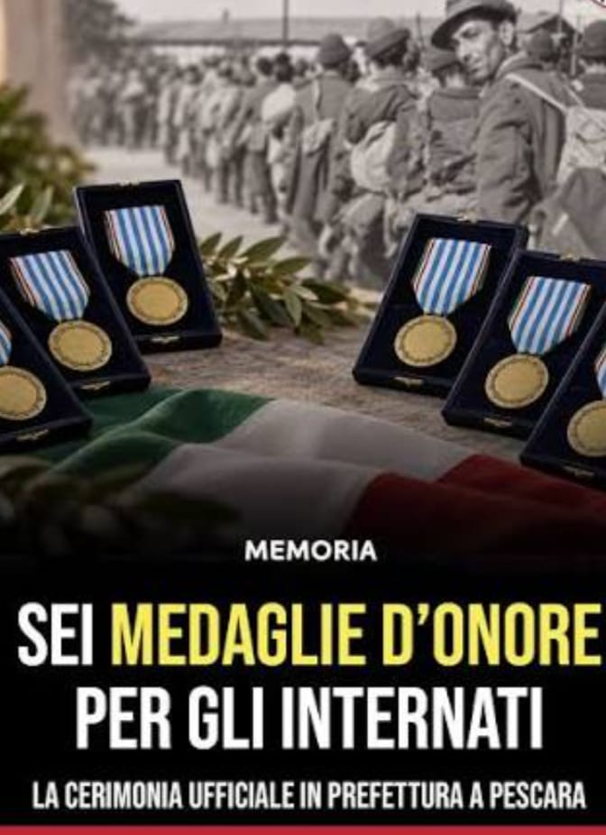 Memoria - Sei medaglie d'onore per gli internati